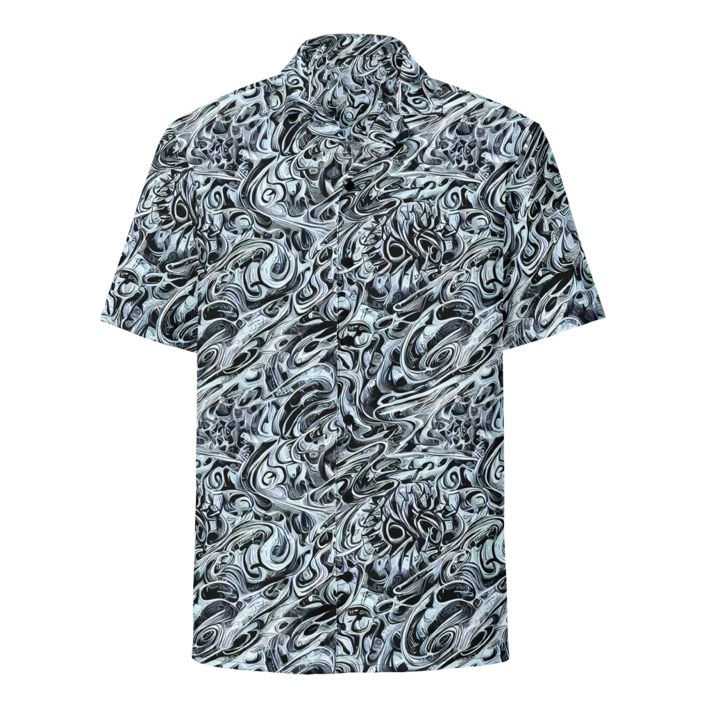 Horkey's Nebula on Button Shirt — Front