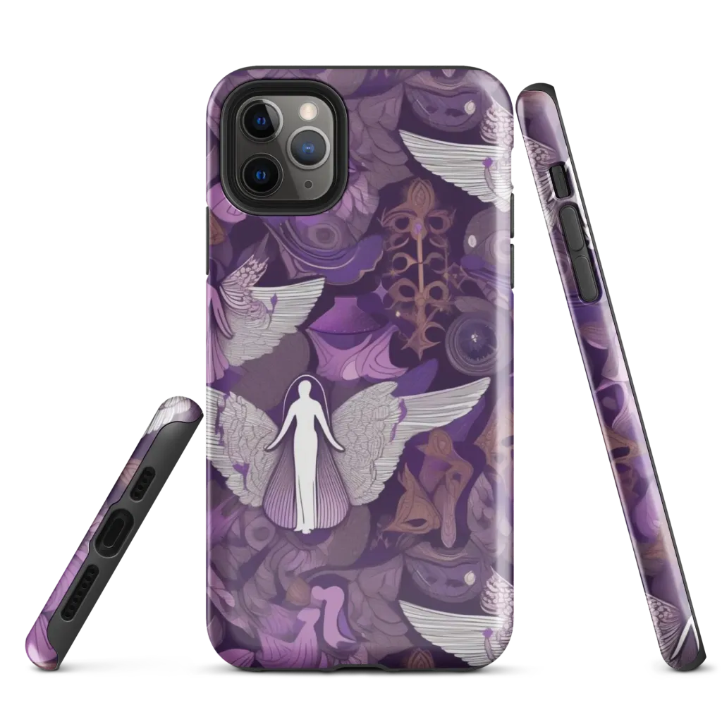 Amethyst Angels on Tough Case for iPhone® — Front