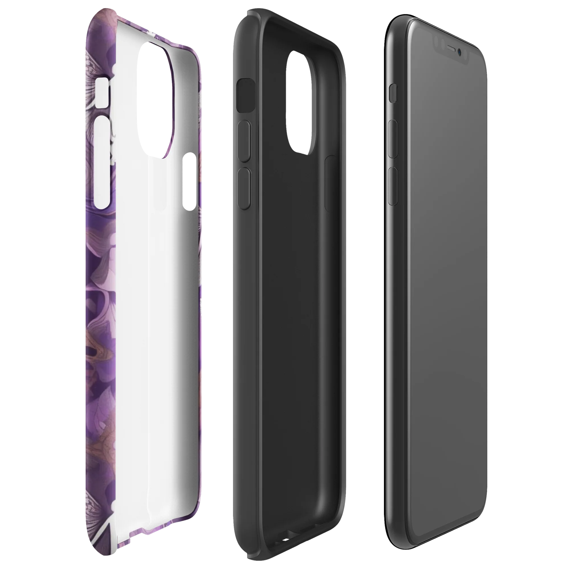 Amethyst Angels on Tough Case for iPhone® — Right