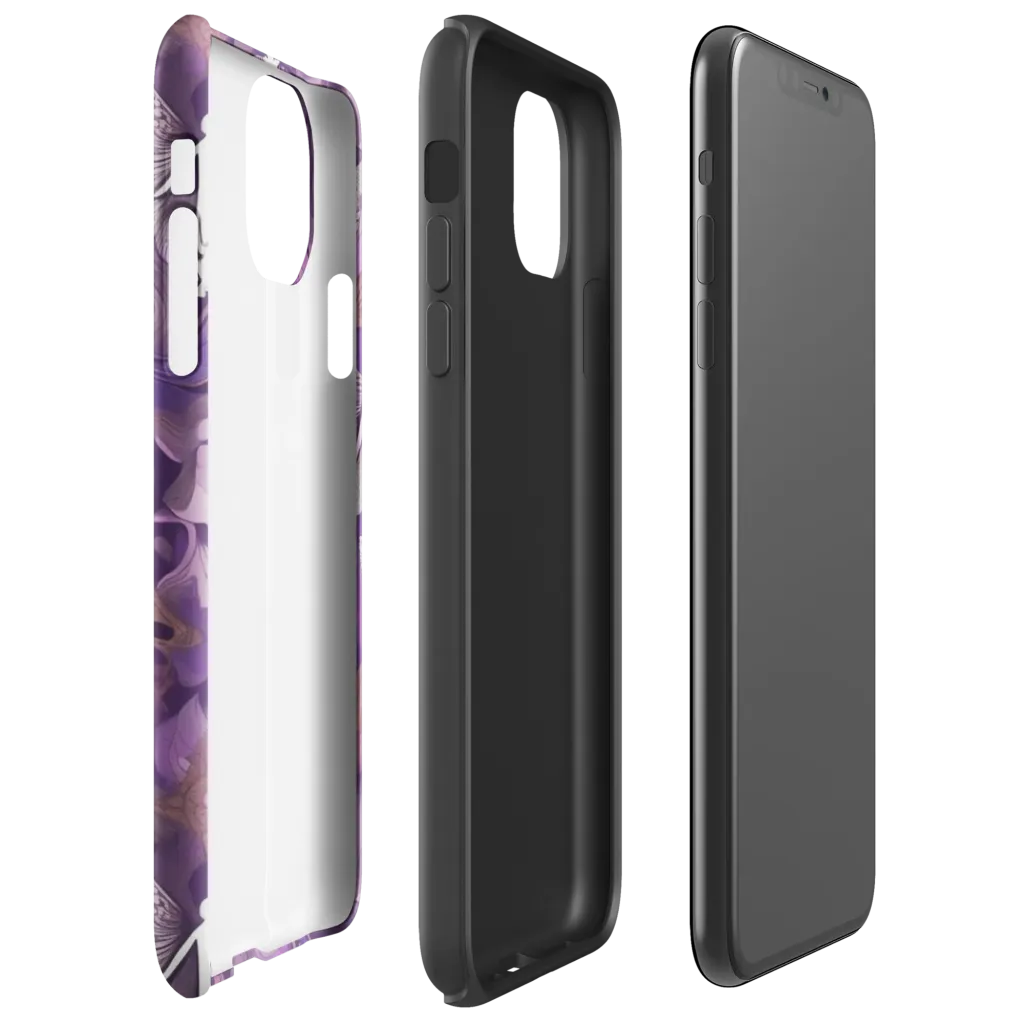 Amethyst Angels on Tough Case for iPhone® — Right