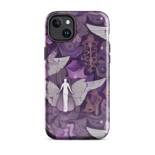 Amethyst Angels on a MagSafe Tough Case for iPhone®