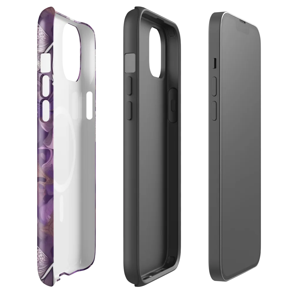Amethyst Angels on MagSafe Tough Case for iPhone® — Front
