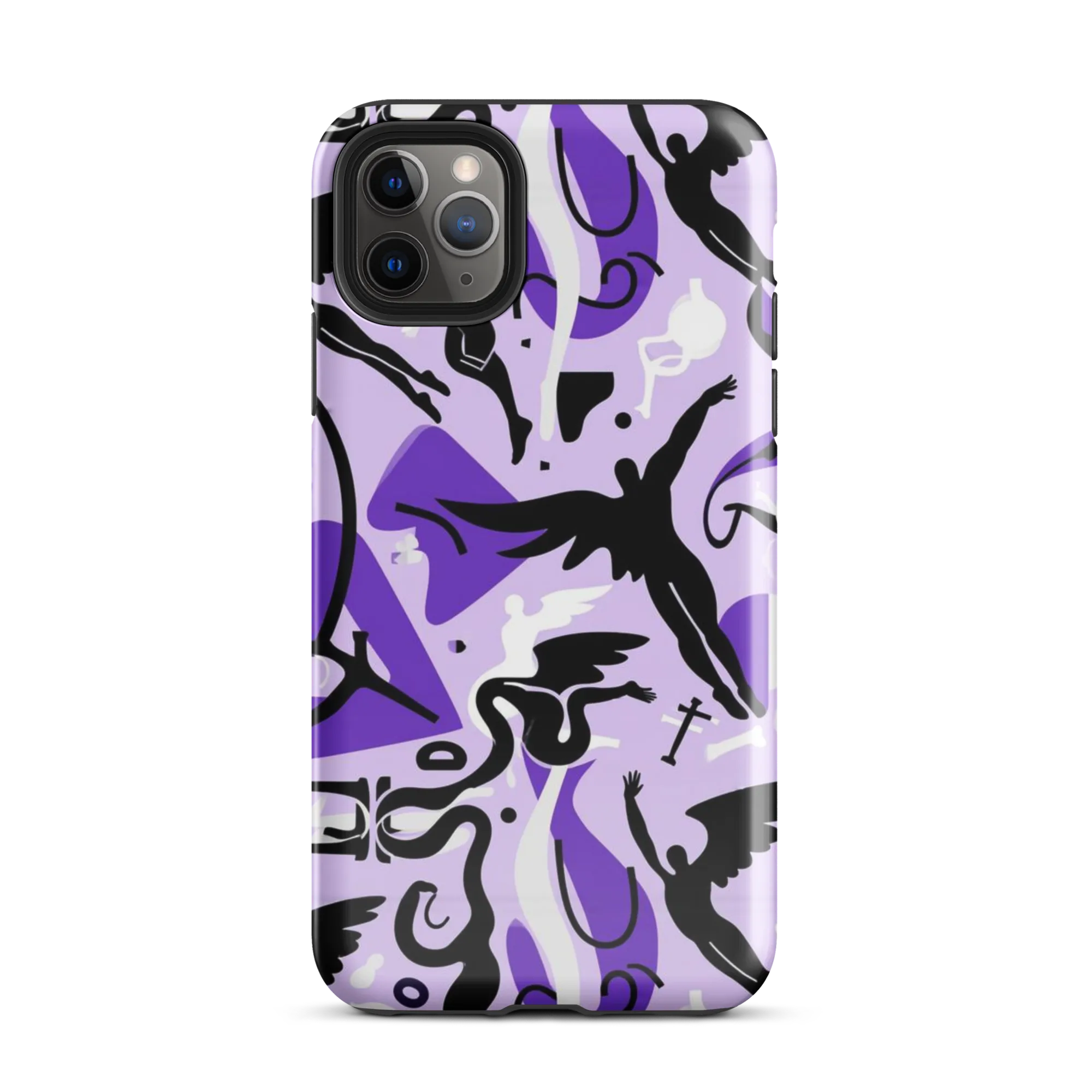 Midnight Aerobatics on Tough Case for iPhone® — Front