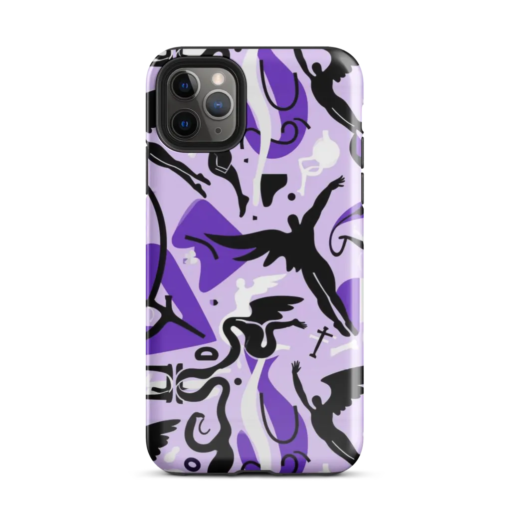 Midnight Aerobatics on Tough Case for iPhone® — Front