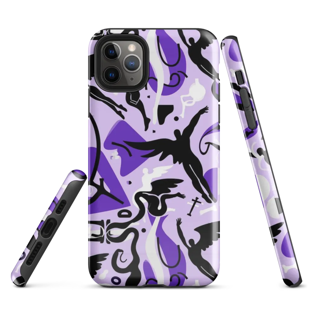 Midnight Aerobatics on Tough Case for iPhone® — Front