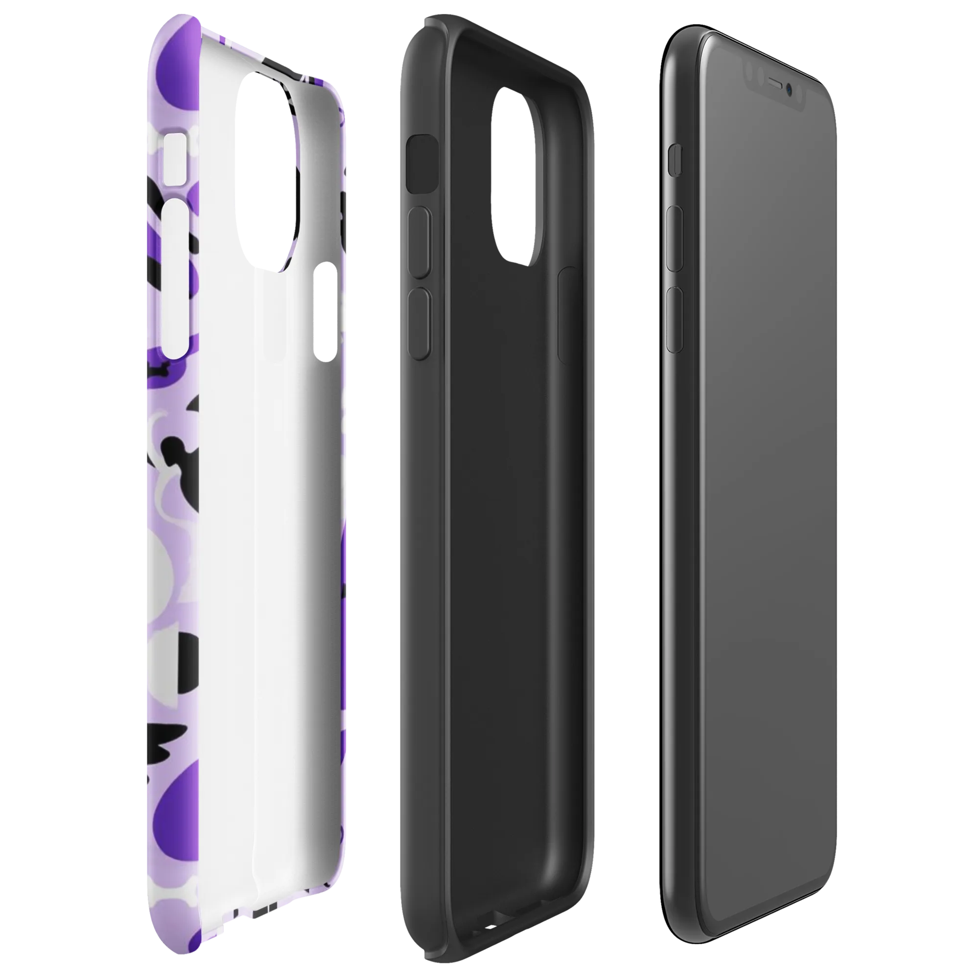 Midnight Aerobatics on Tough Case for iPhone® — Right