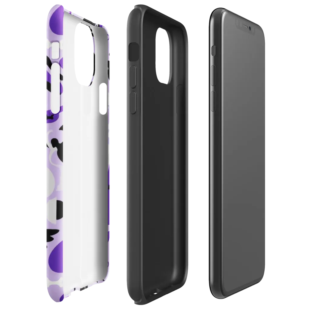 Midnight Aerobatics on Tough Case for iPhone® — Right