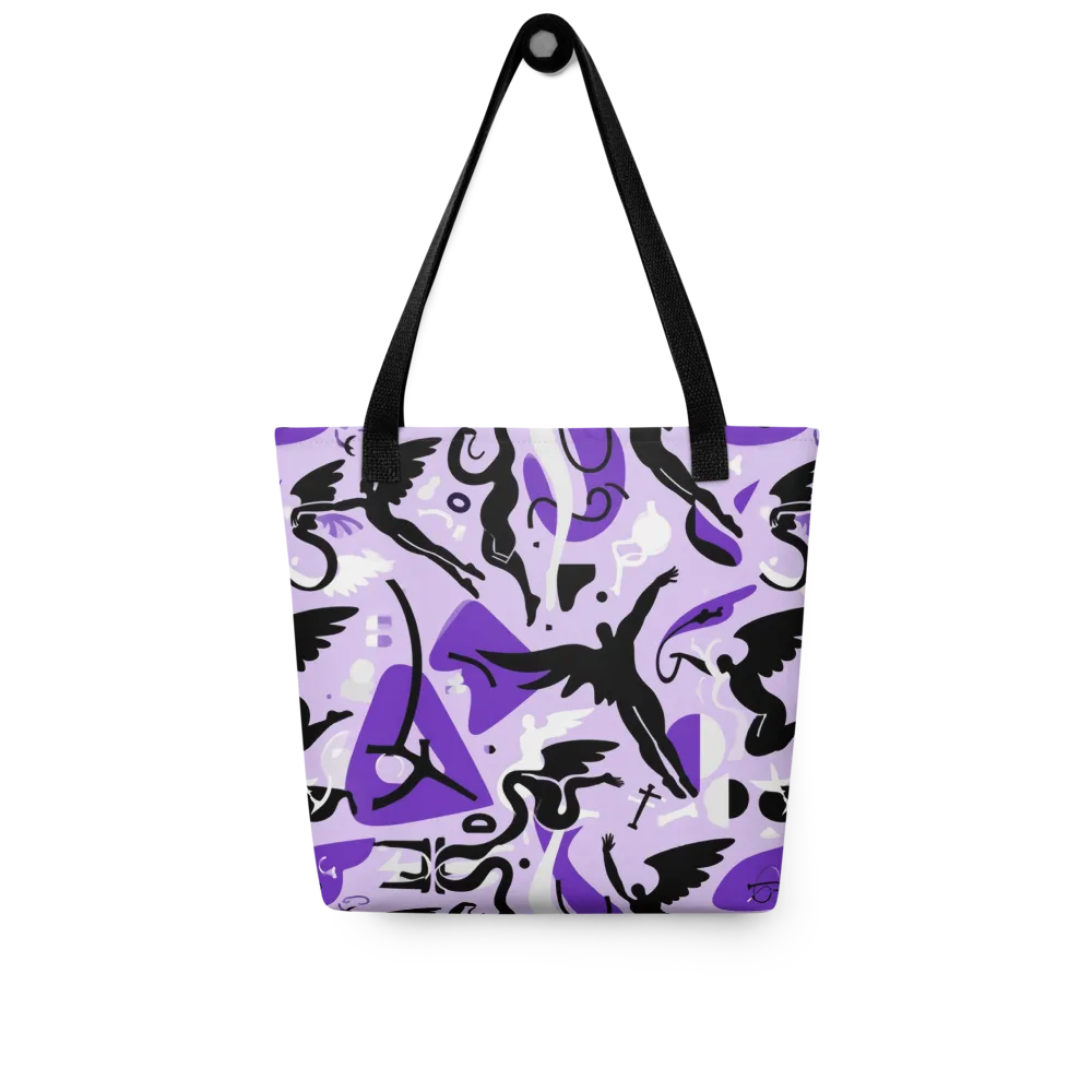 Midnight Aerobatics on Tote Bag — Front