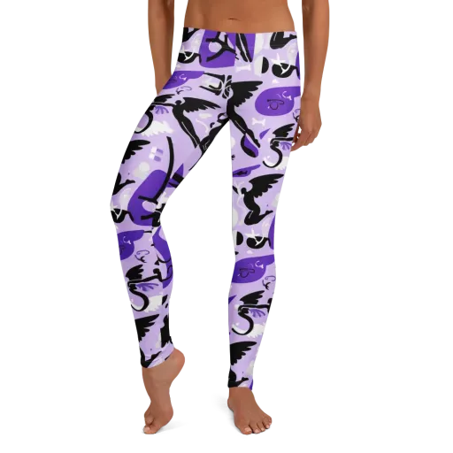 Midnight Aerobatics on a Leggings