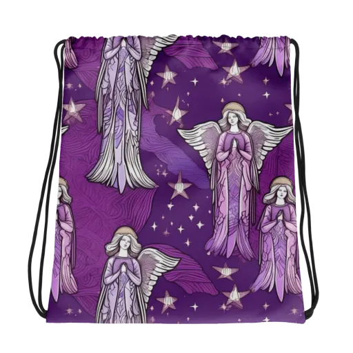 Starlit Choir on a Drawstring Bag