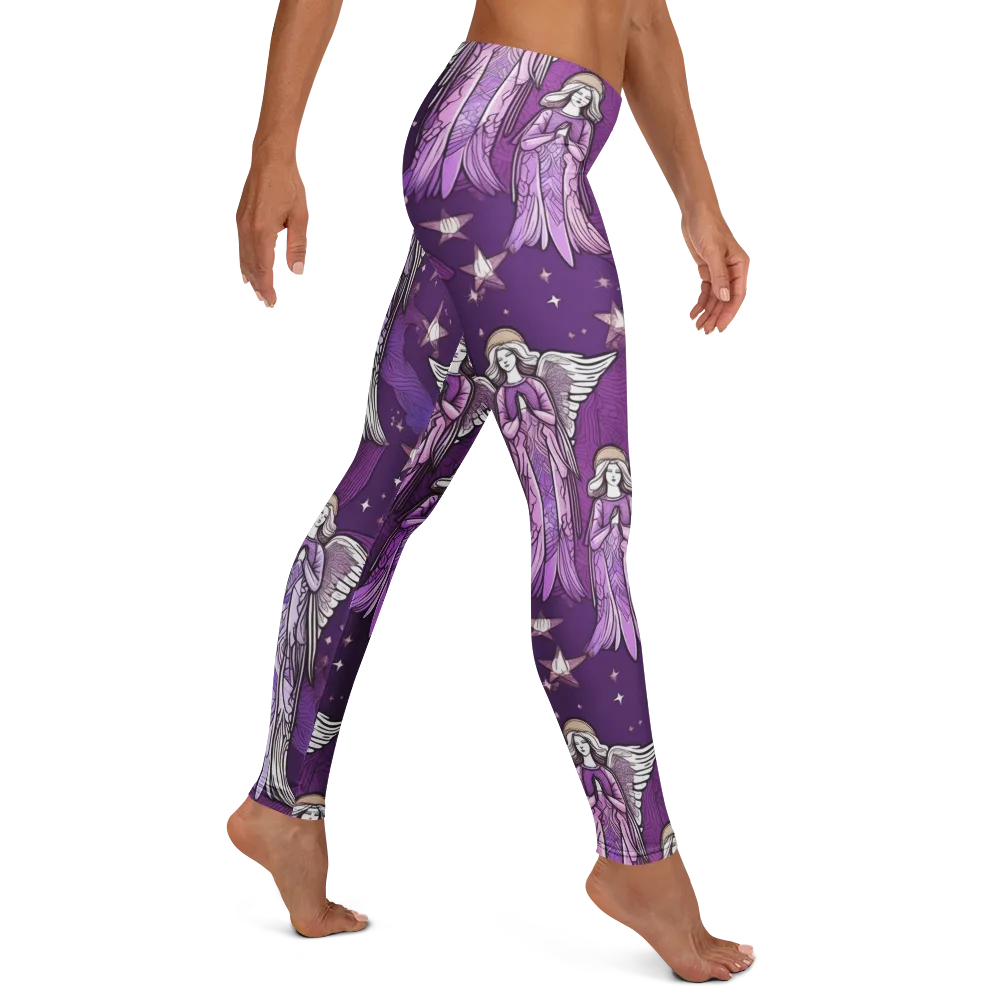 Starlit Choir on Leggings — Right