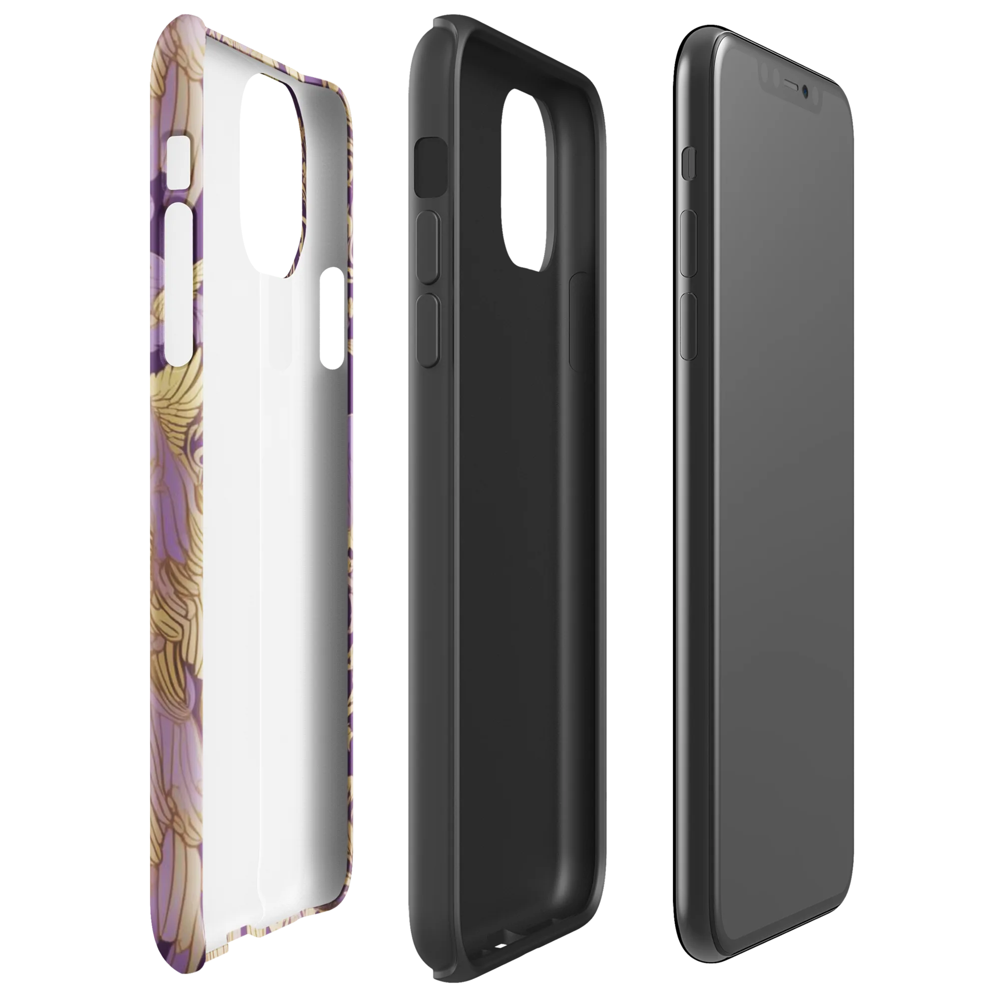Gilded Ascension on Tough Case for iPhone® — Right