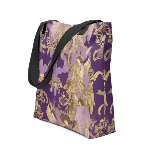 Gilded Ascension on a Tote Bag