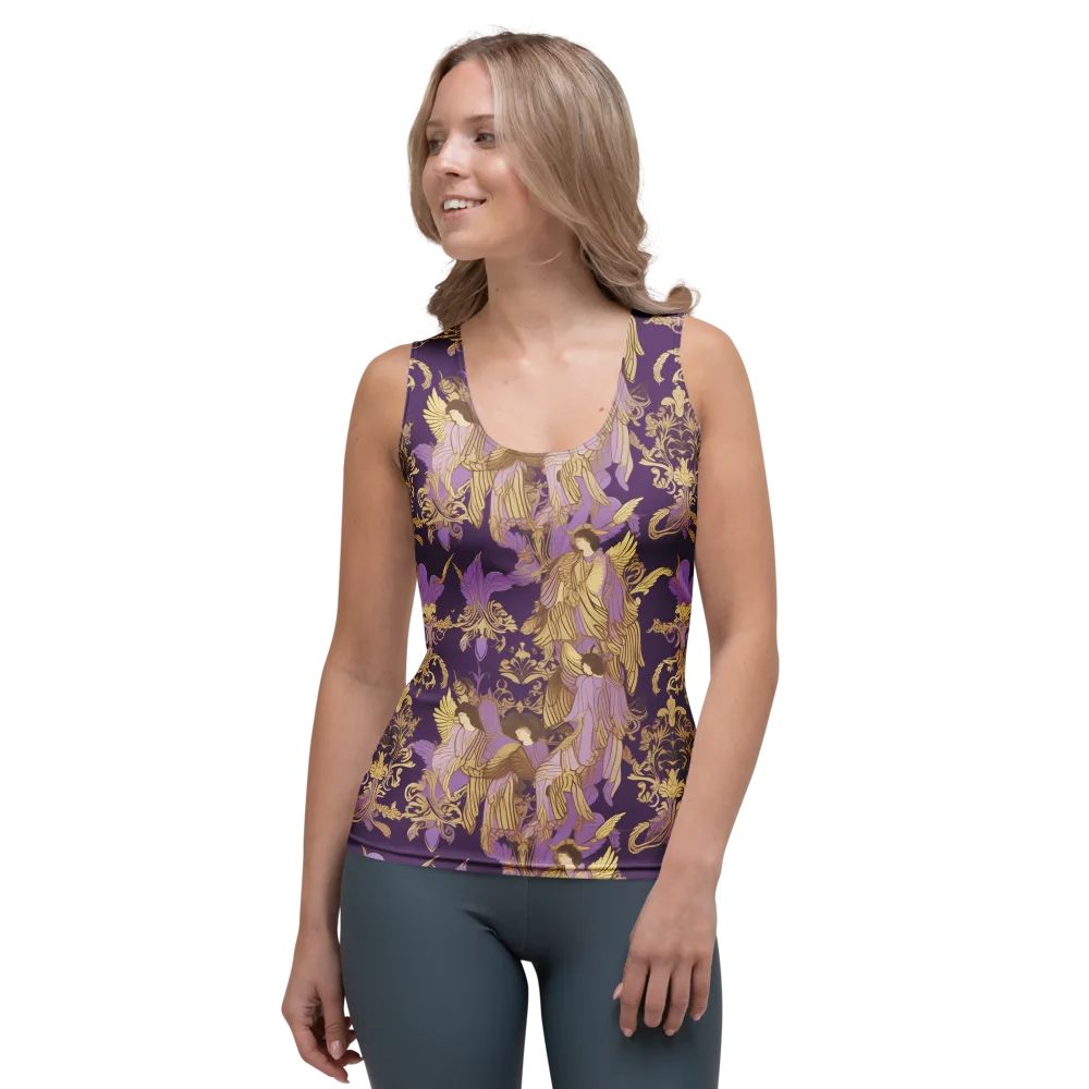 Gilded Ascension on Women's Tank Top — Front