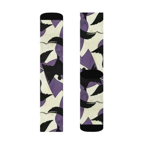 Violet Ascension on a Socks