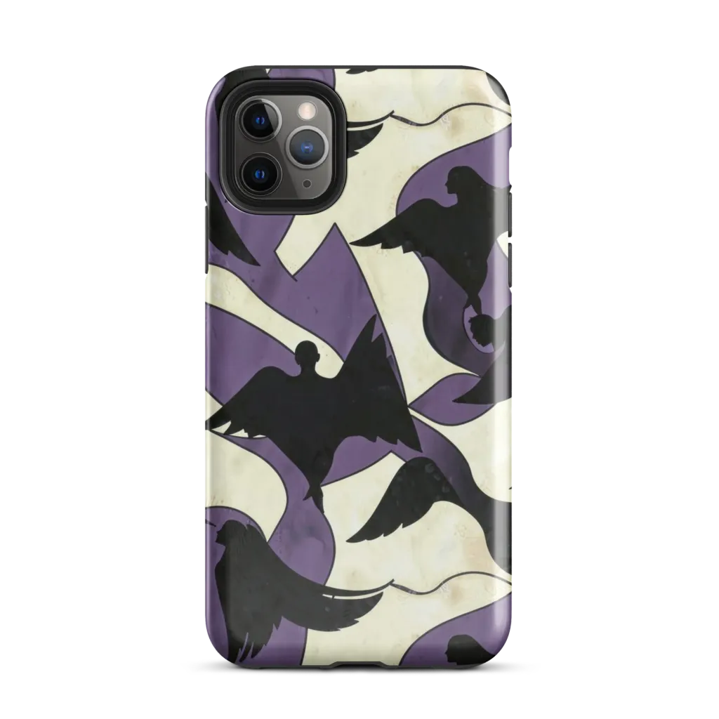 Violet Ascension on Tough Case for iPhone® — Front