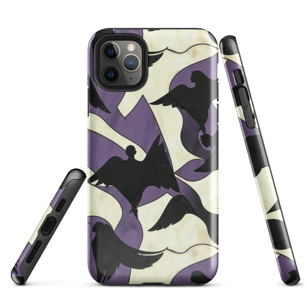 Violet Ascension on Tough Case for iPhone® — Front