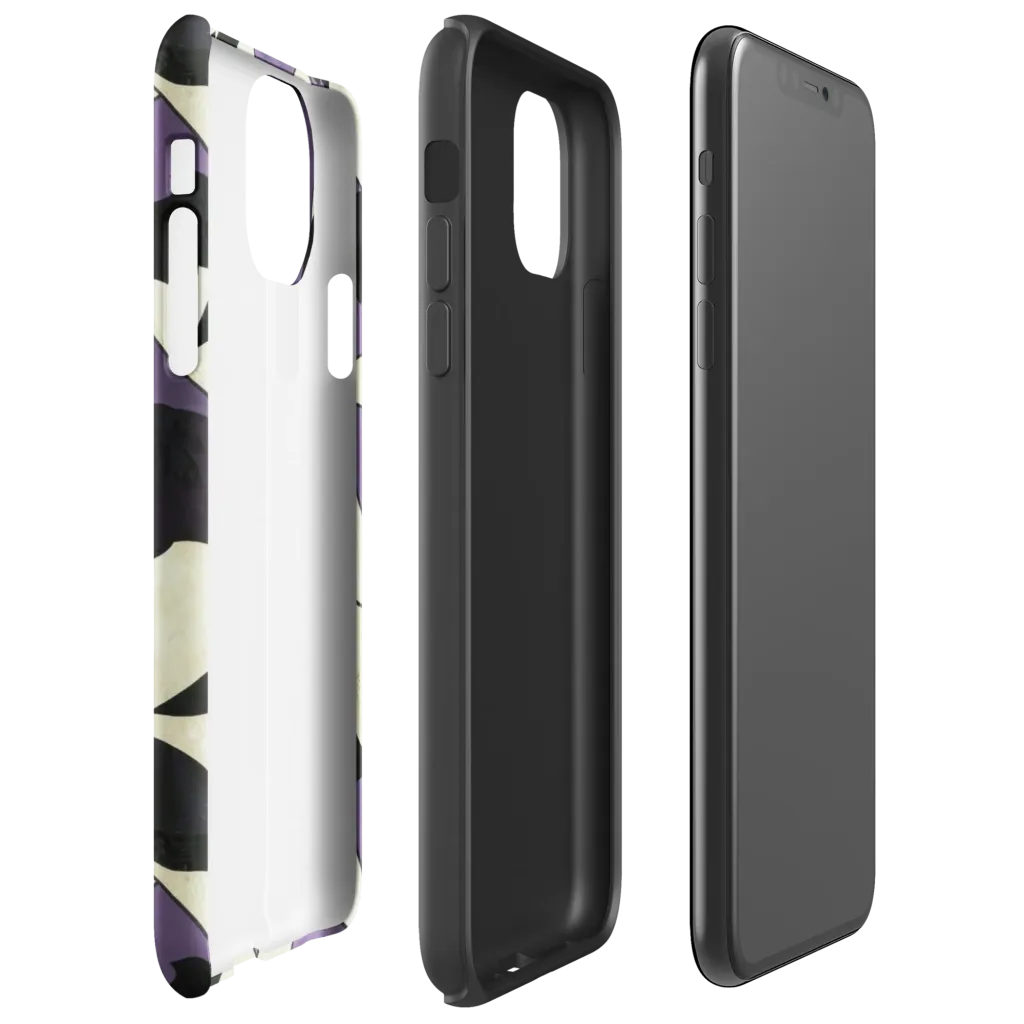 Violet Ascension on Tough Case for iPhone® — Right