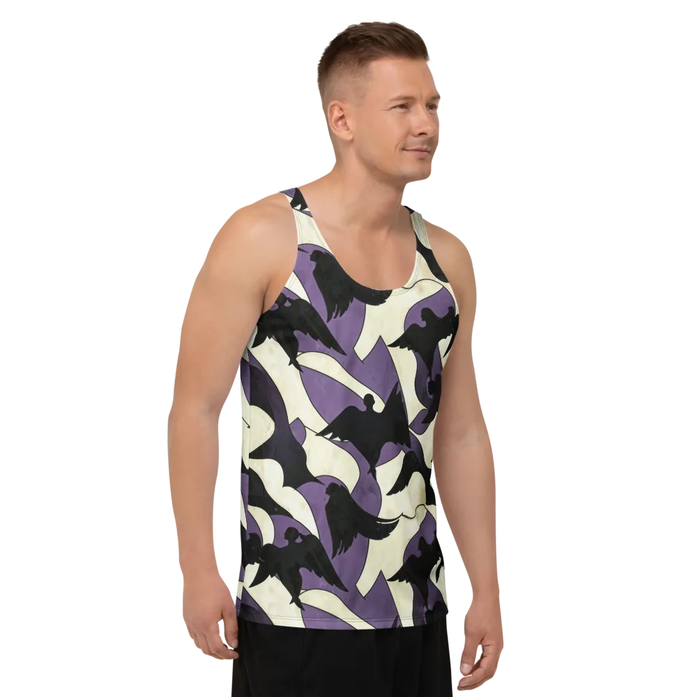 Violet Ascension on Men's Tank Top — Right Front