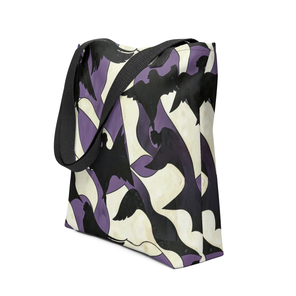 Violet Ascension on Tote Bag — Front