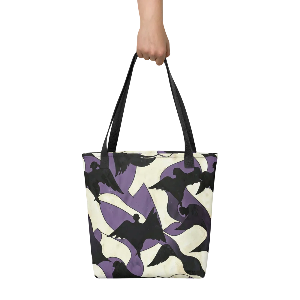 Violet Ascension on Tote Bag — Front