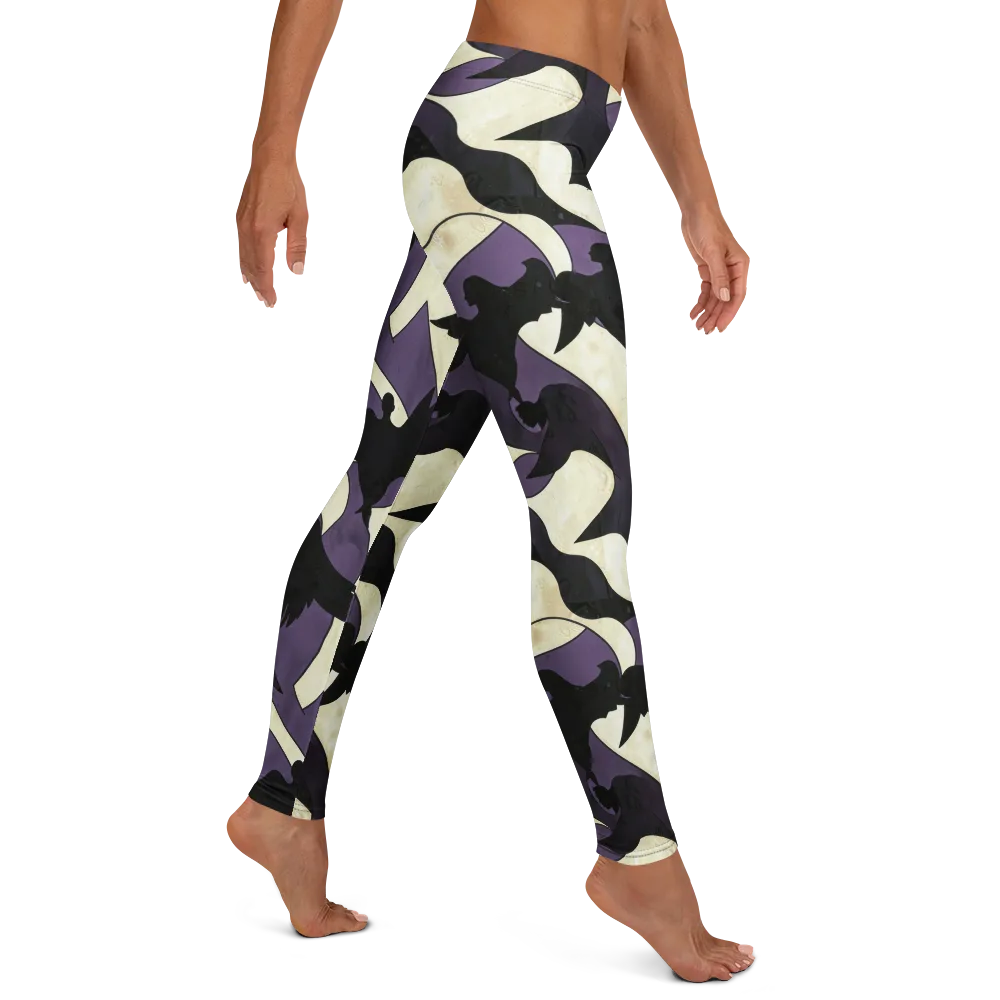 Violet Ascension on Leggings — Right