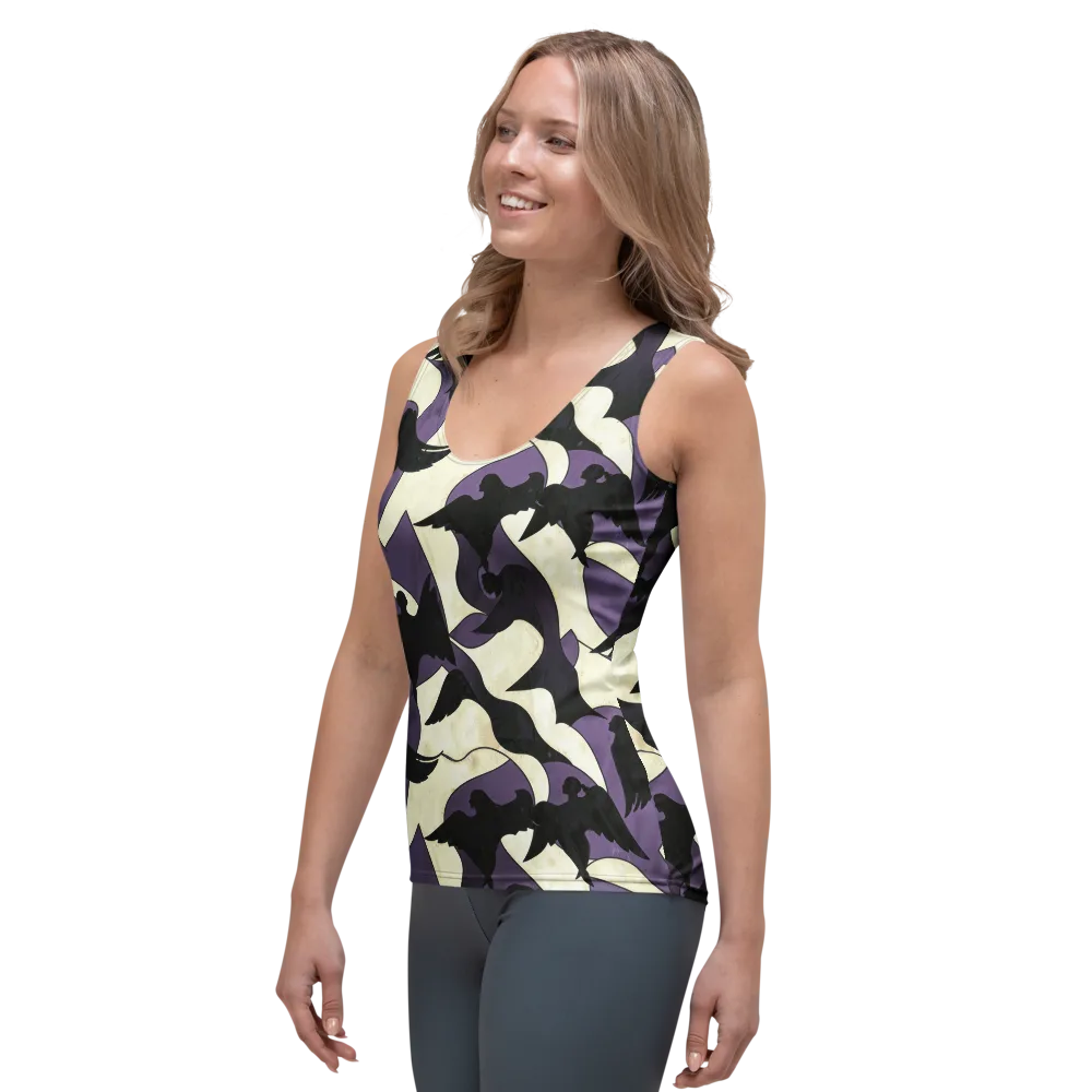 Violet Ascension on Women's Tank Top — Left Front