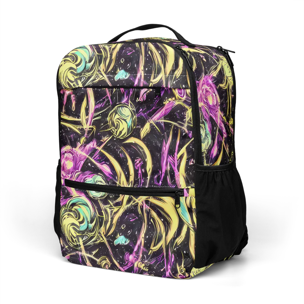 Nightfire Flux on Utility Backpack — Left Front