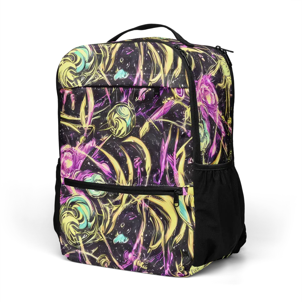 Nightfire Flux on Utility Backpack — Left Front