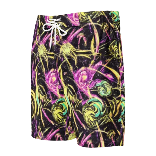 Nightfire Flux on a Men's Board Shorts