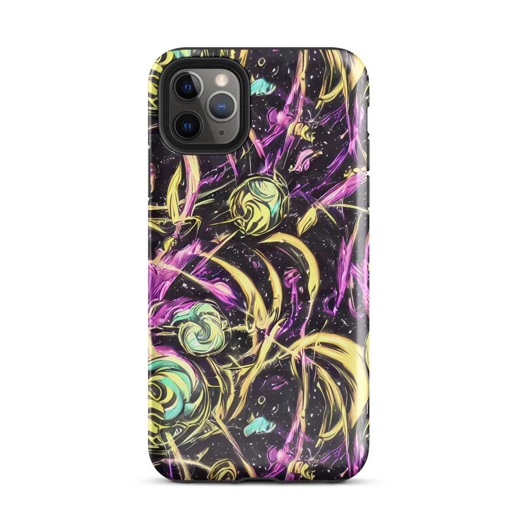Nightfire Flux on Tough Case for iPhone® — Front