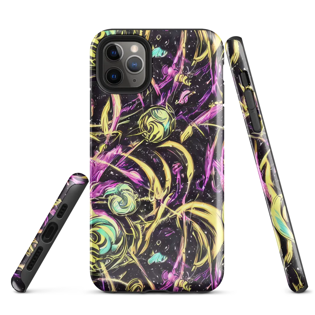 Nightfire Flux on Tough Case for iPhone® — Front