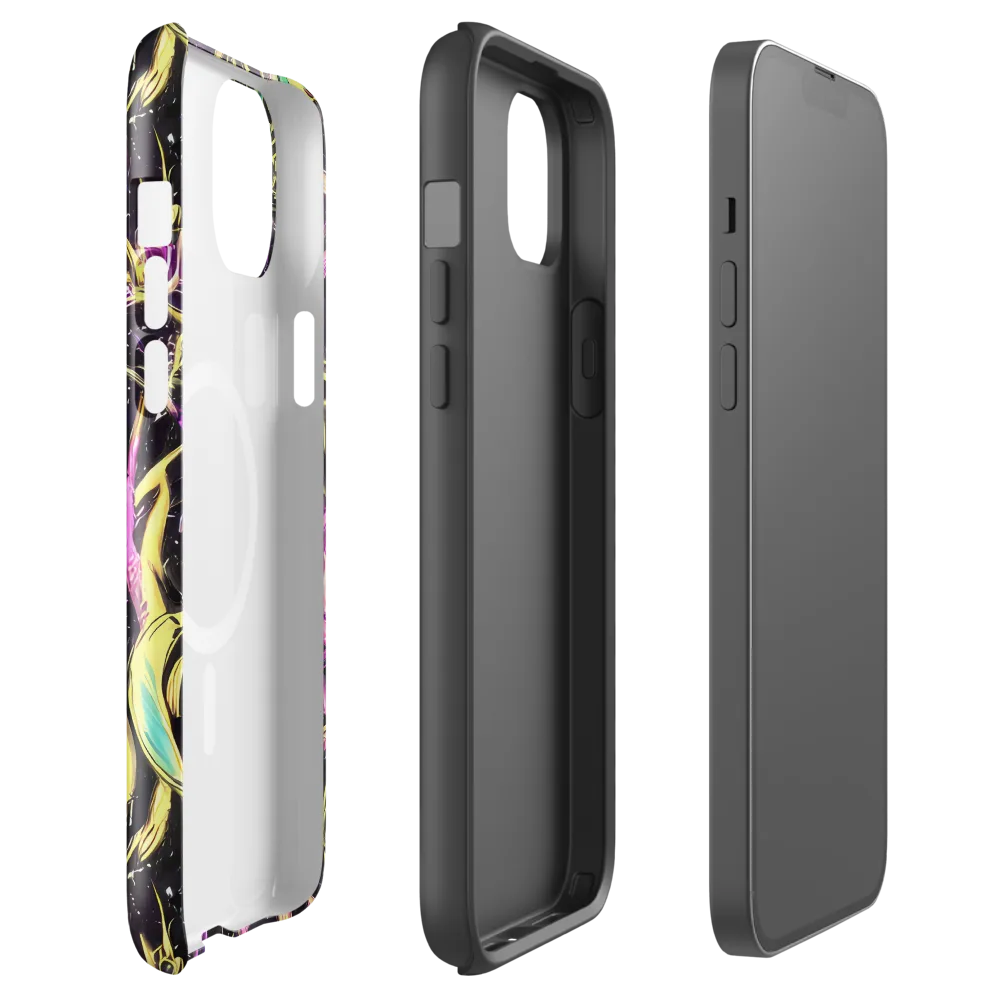 Nightfire Flux on MagSafe Tough Case for iPhone® — Front