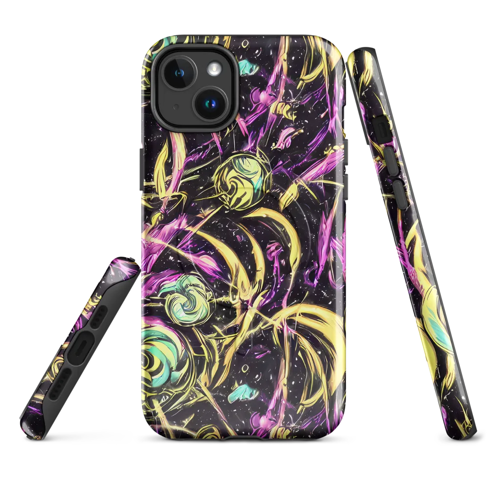Nightfire Flux on MagSafe Tough Case for iPhone® — Front