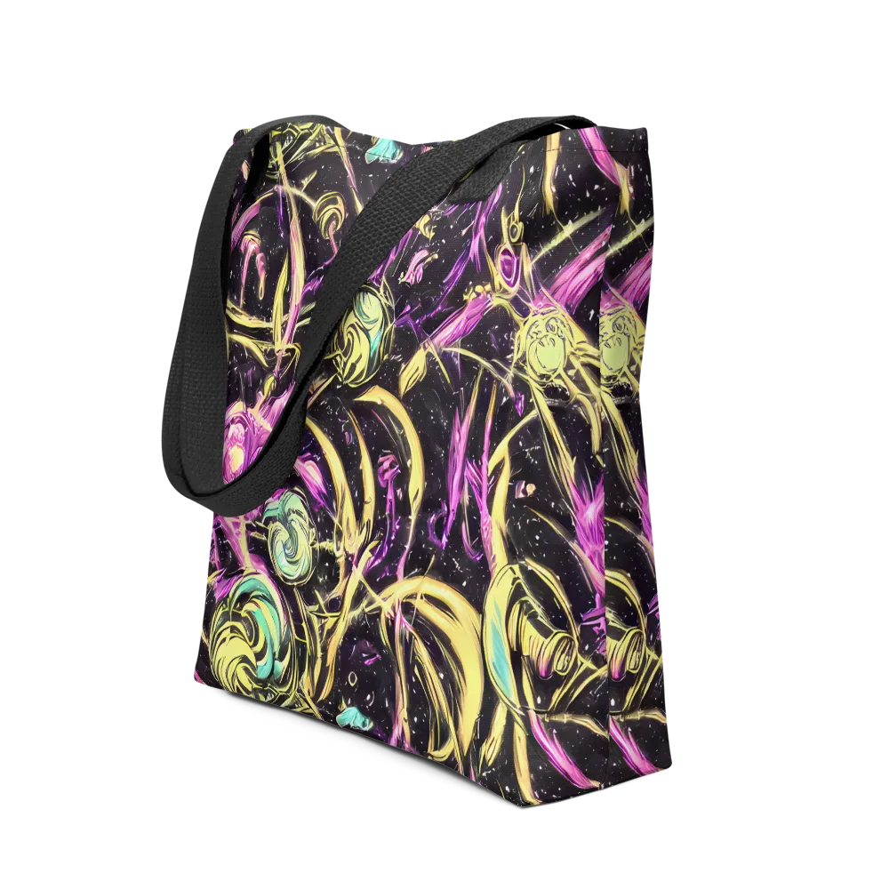 Nightfire Flux on Tote Bag — Front