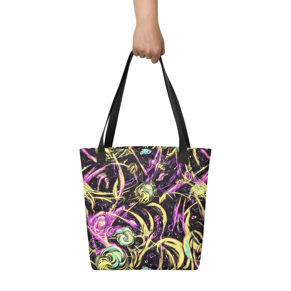 Nightfire Flux on Tote Bag — Front