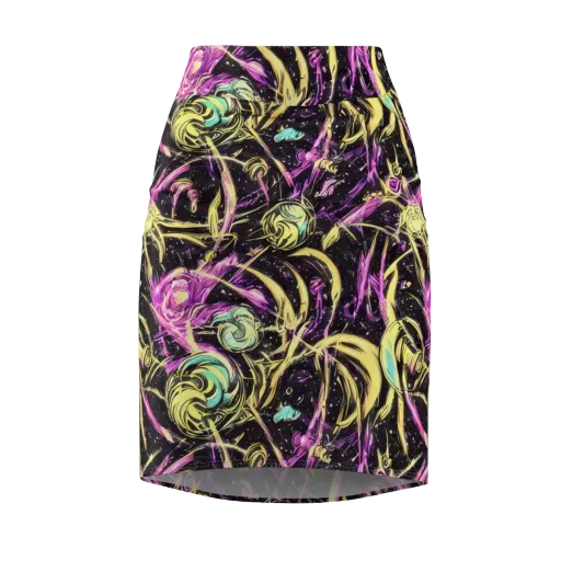 Nightfire Flux on a Pencil Skirt
