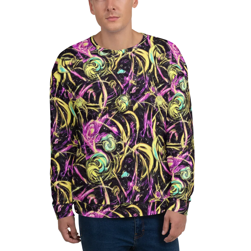 Nightfire Flux on Sweatshirt — Front