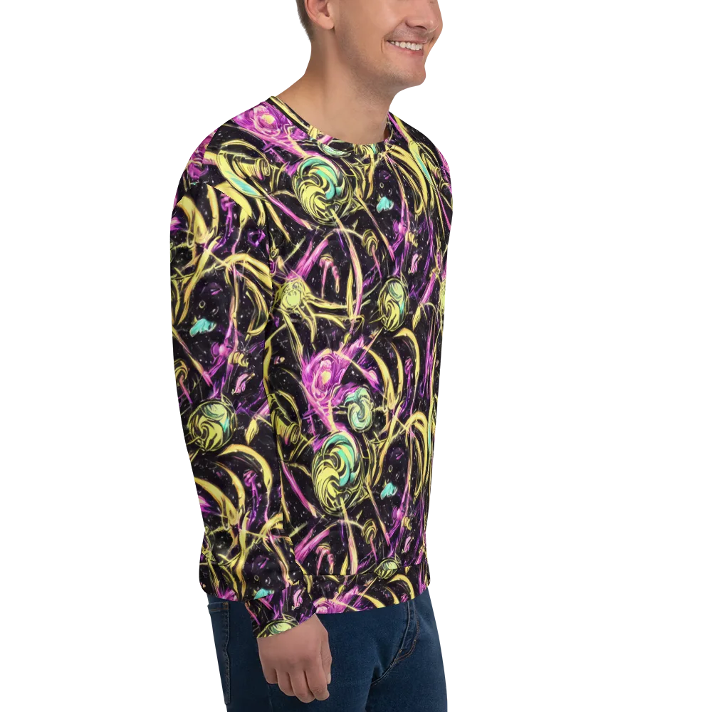 Nightfire Flux on Sweatshirt — Right Front