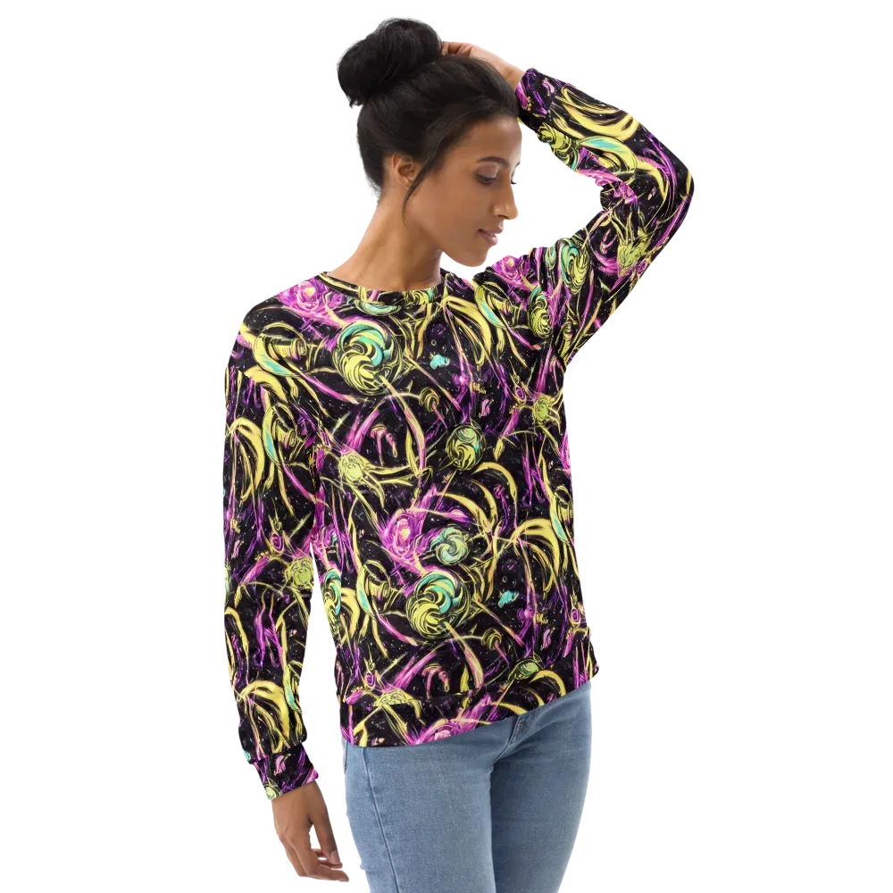 Nightfire Flux on Sweatshirt — Right Front