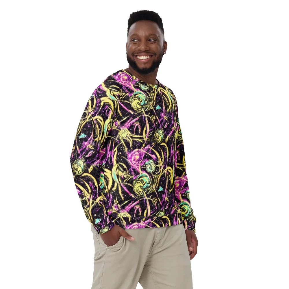 Nightfire Flux on Sweatshirt — Front