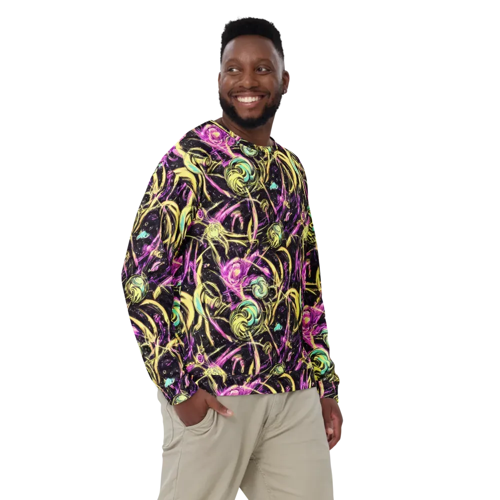 Nightfire Flux on Sweatshirt — Front