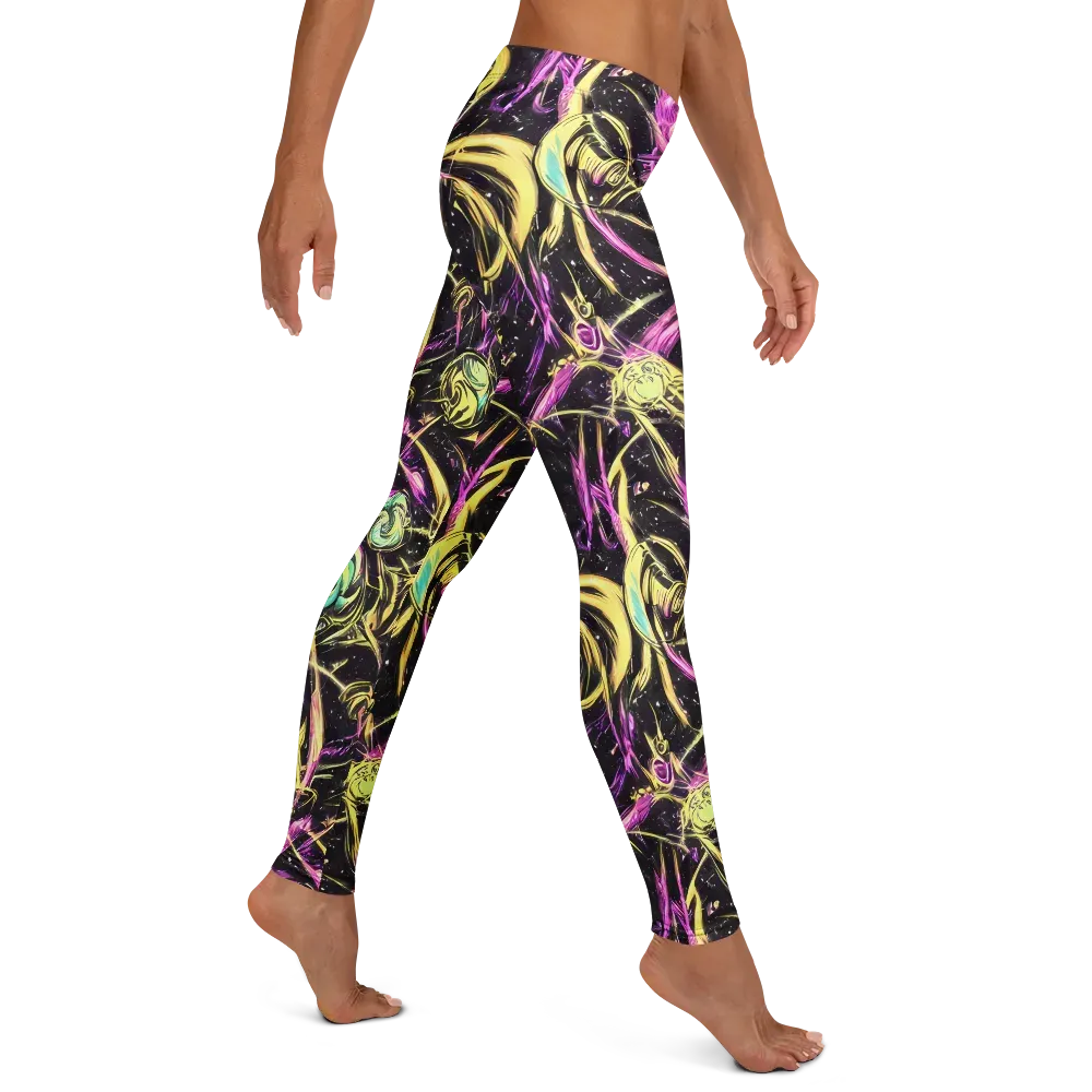 Nightfire Flux on Leggings — Right