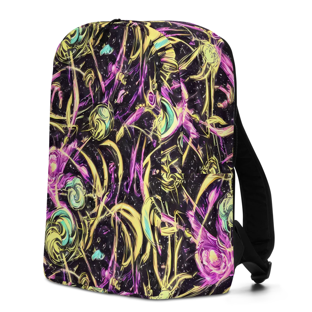 Nightfire Flux on Minimalist Backpack — Left