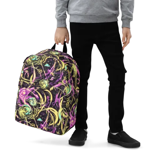 Nightfire Flux on a Minimalist Backpack