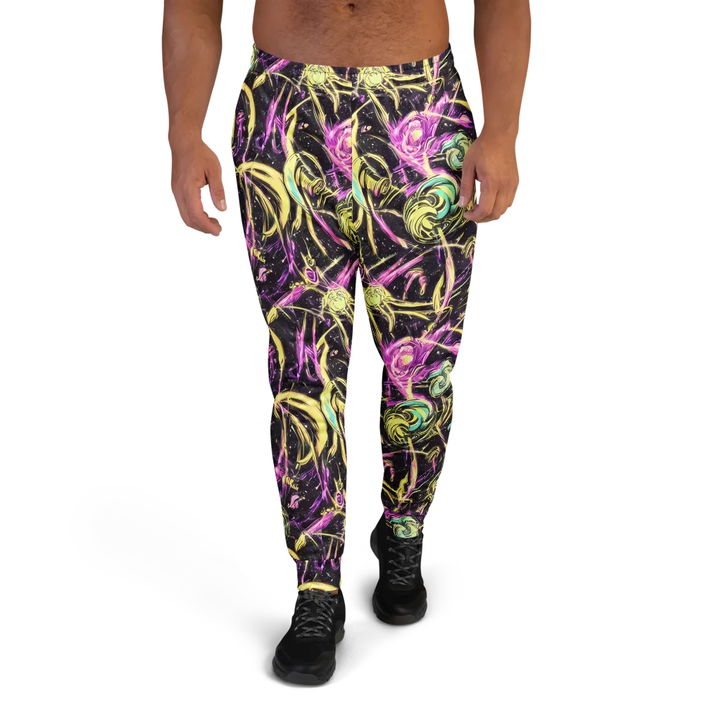 Nightfire Flux on Men's Joggers — Front