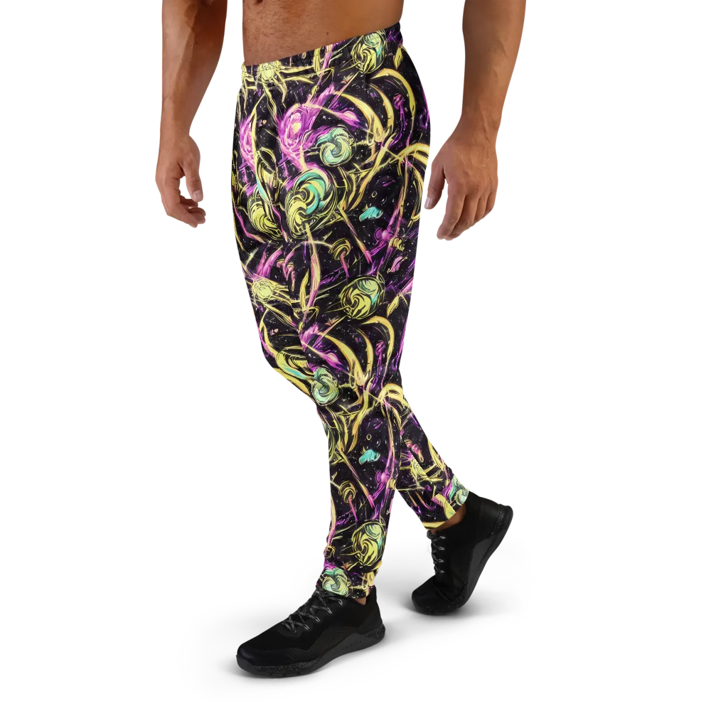 Nightfire Flux on Men's Joggers — Left