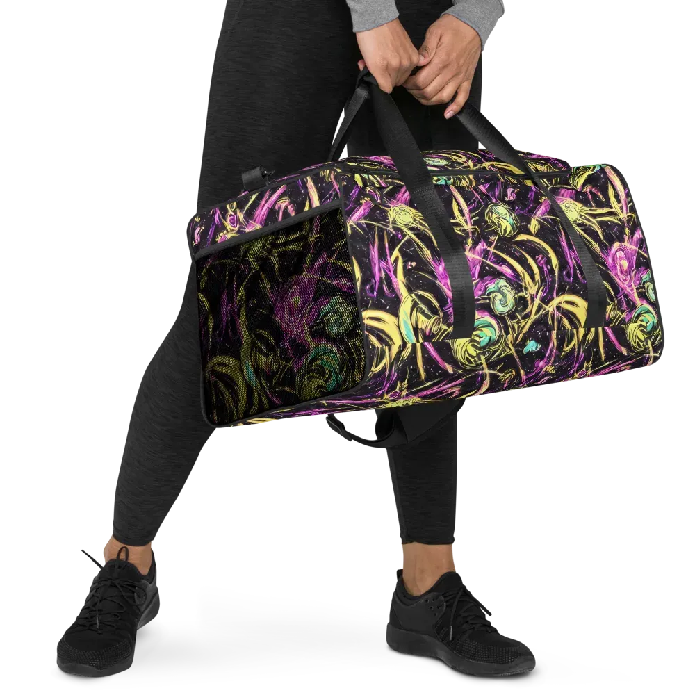 Nightfire Flux on Duffle Bag — Right Front