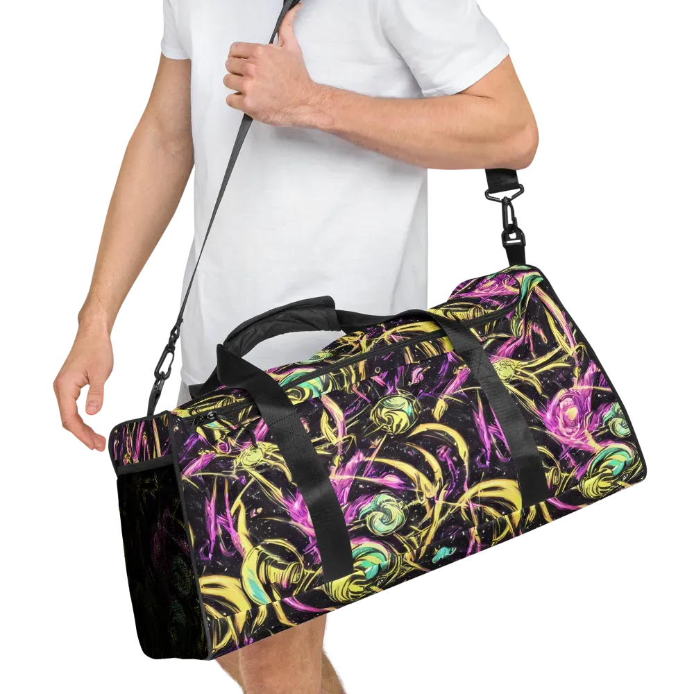Nightfire Flux on Duffle Bag — Right Front