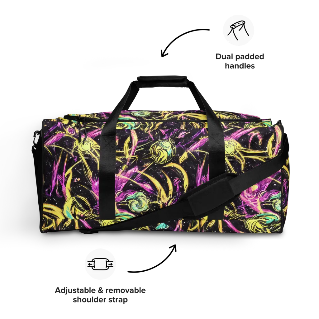 Nightfire Flux on Duffle Bag — Front